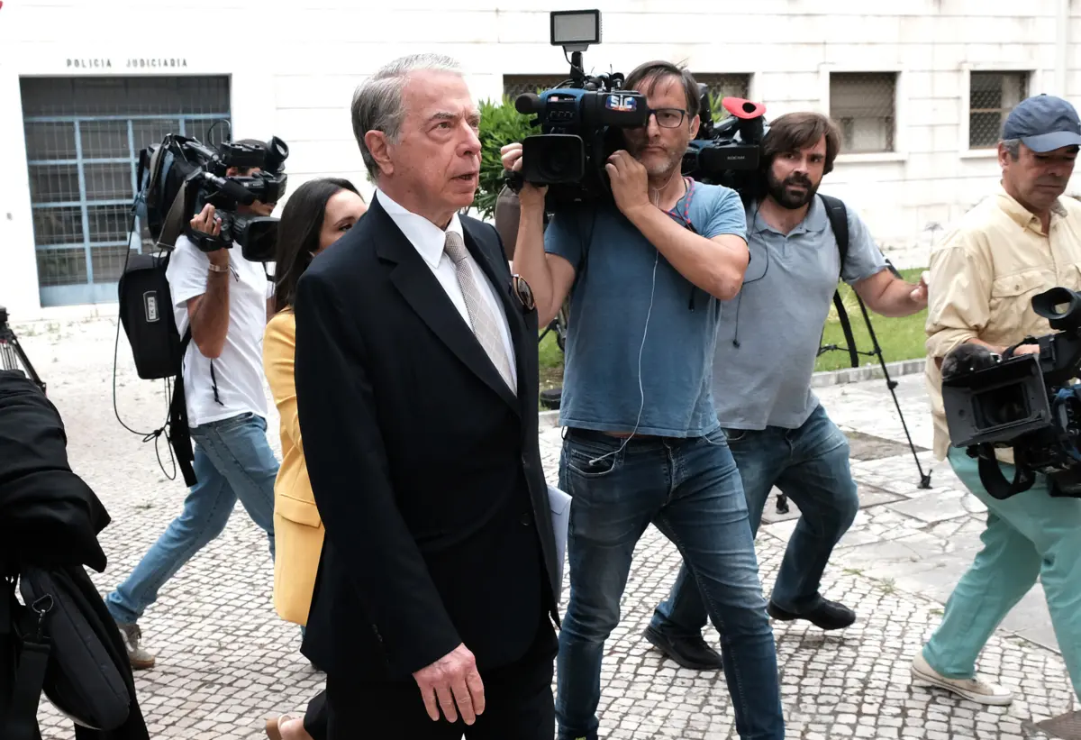 Uma das últimas aparições públicas de Ricardo Salgado antes da doença foi na instrução da Operação Marquês, em 2019