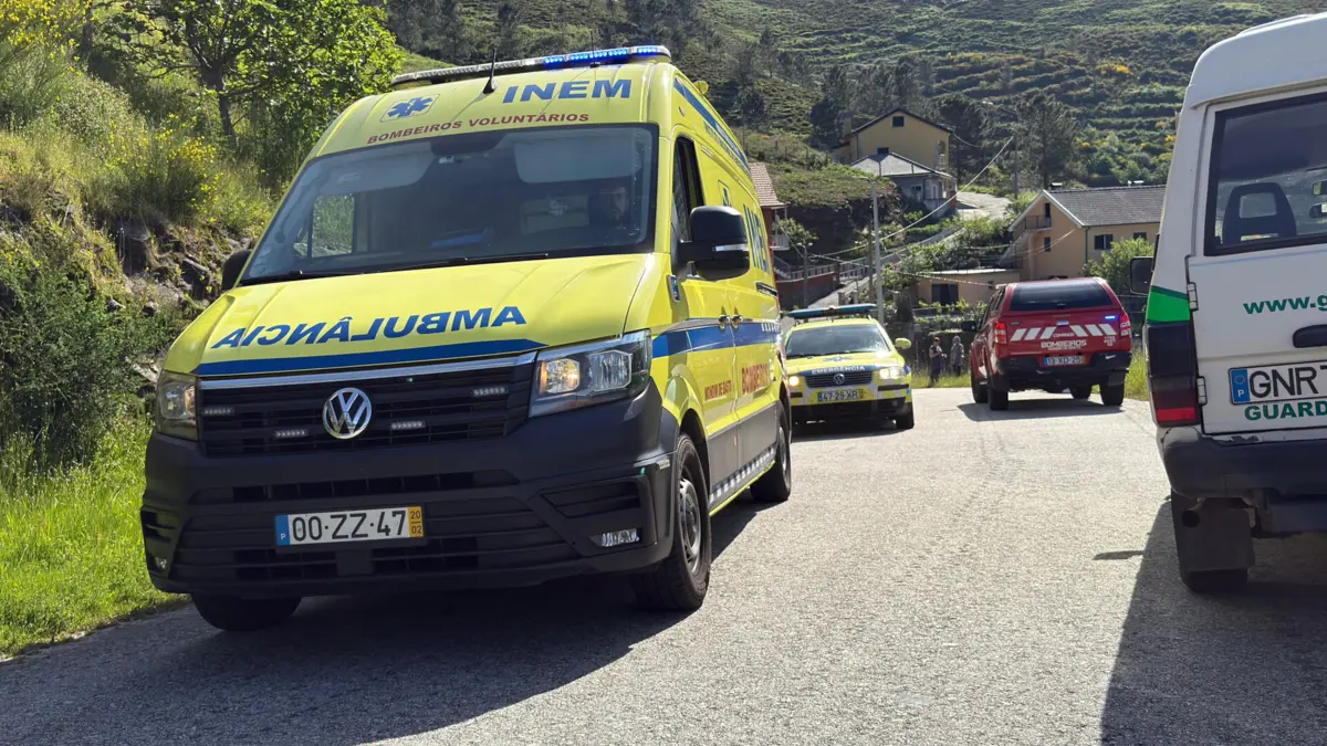 O homem foi encaminhado para o Hospital de Vila Real