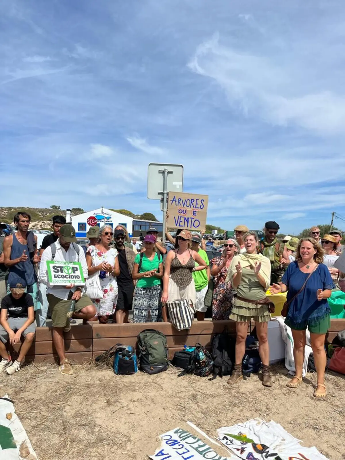 Manifestantes vão continuar a lutar pelos sobreiros