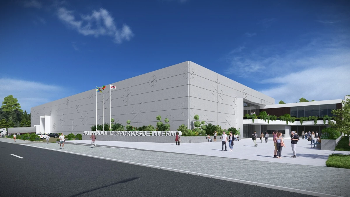 Imagem do futuro pavilhão