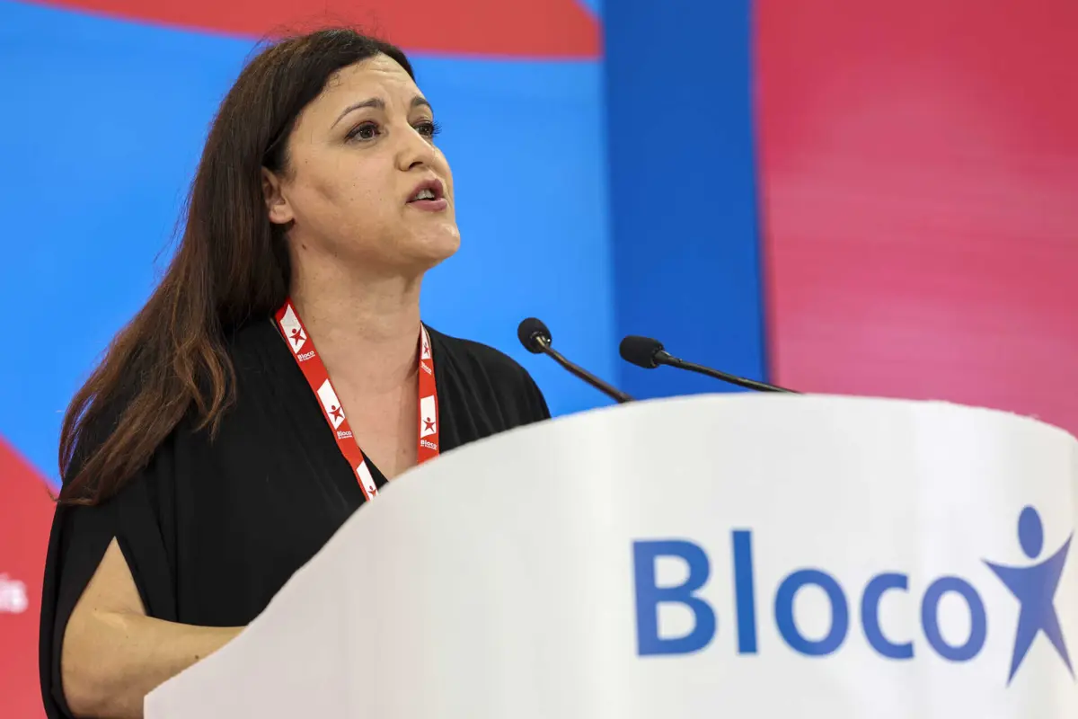 A eurodeputada do Bloco de Esquerda (BE) Marisa Matias