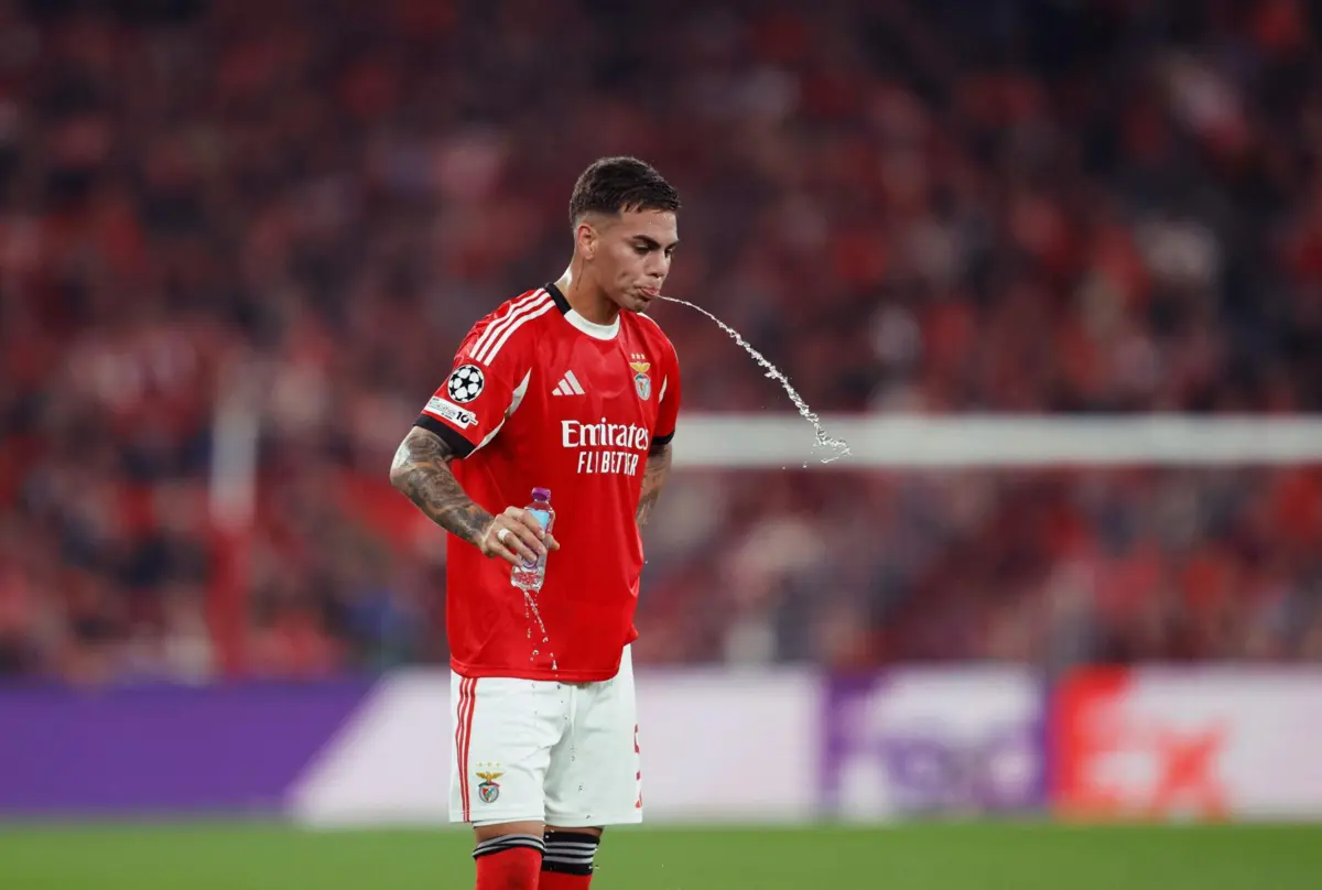 Barrenechea com vida complicada no Estádio da Luz