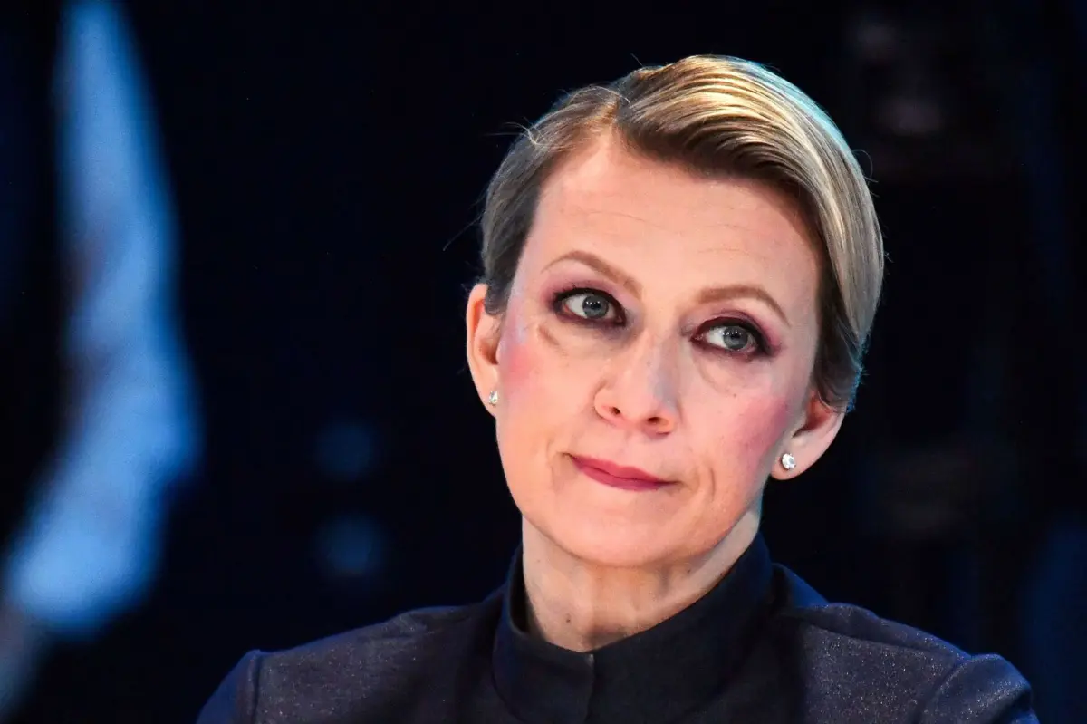 A porta-voz do Ministério dos Negócios Estrangeiros da Rússia, Maria Zakharova