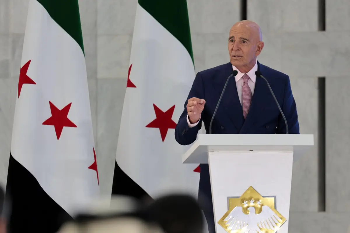 Tom Barrack, embaixador do Presidente Donald Trump na Turquia e enviado especial para a Síria