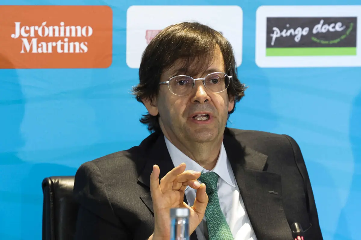 O presidente do grupo Jerónimo Martins, Pedro Soares Santos