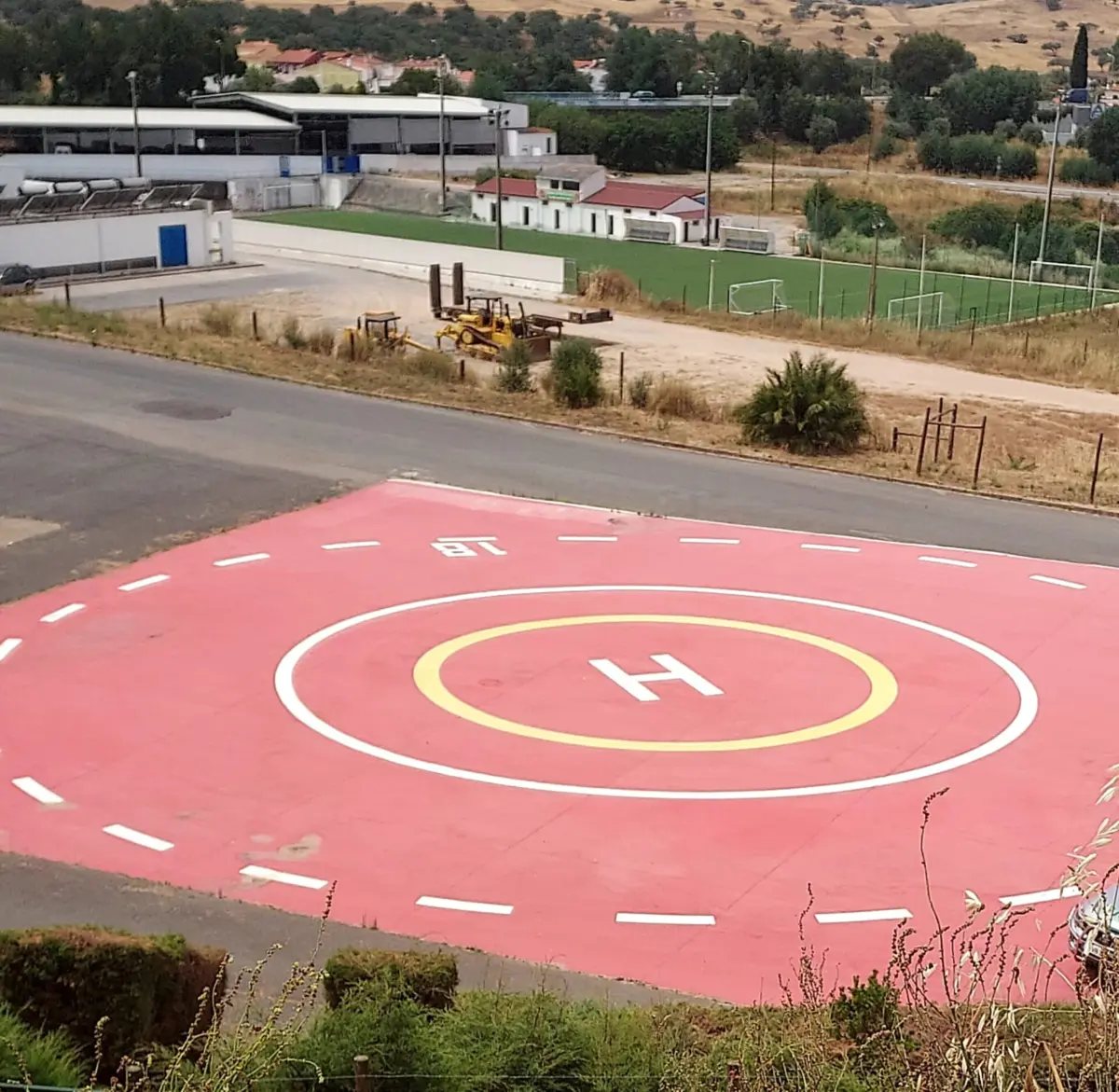Centro de meios aéreos em Ourique