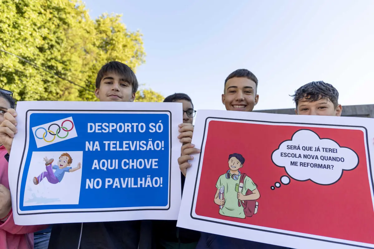 Escola Eugénio de Andrade nunca passou por obras de reabilitação desde que começou a funcionar em 1979