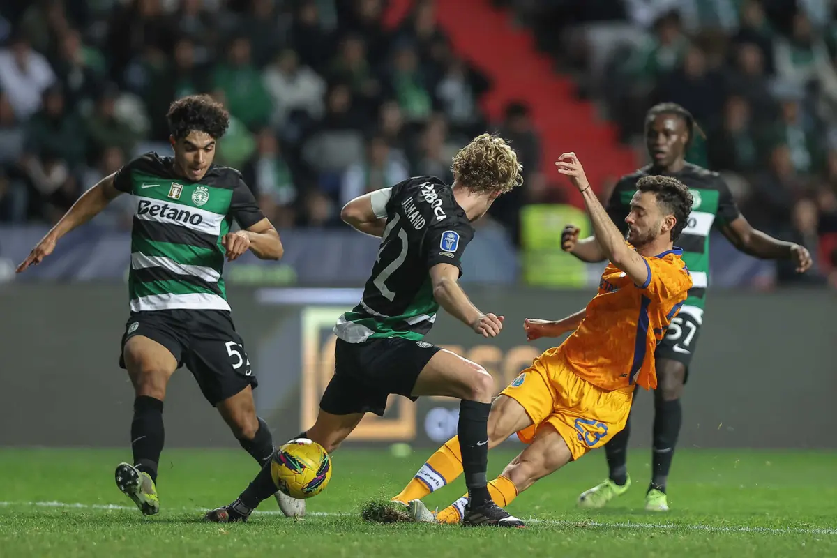Jogo da Taça da Liga foi entre o Sporting e o F. C. Porto