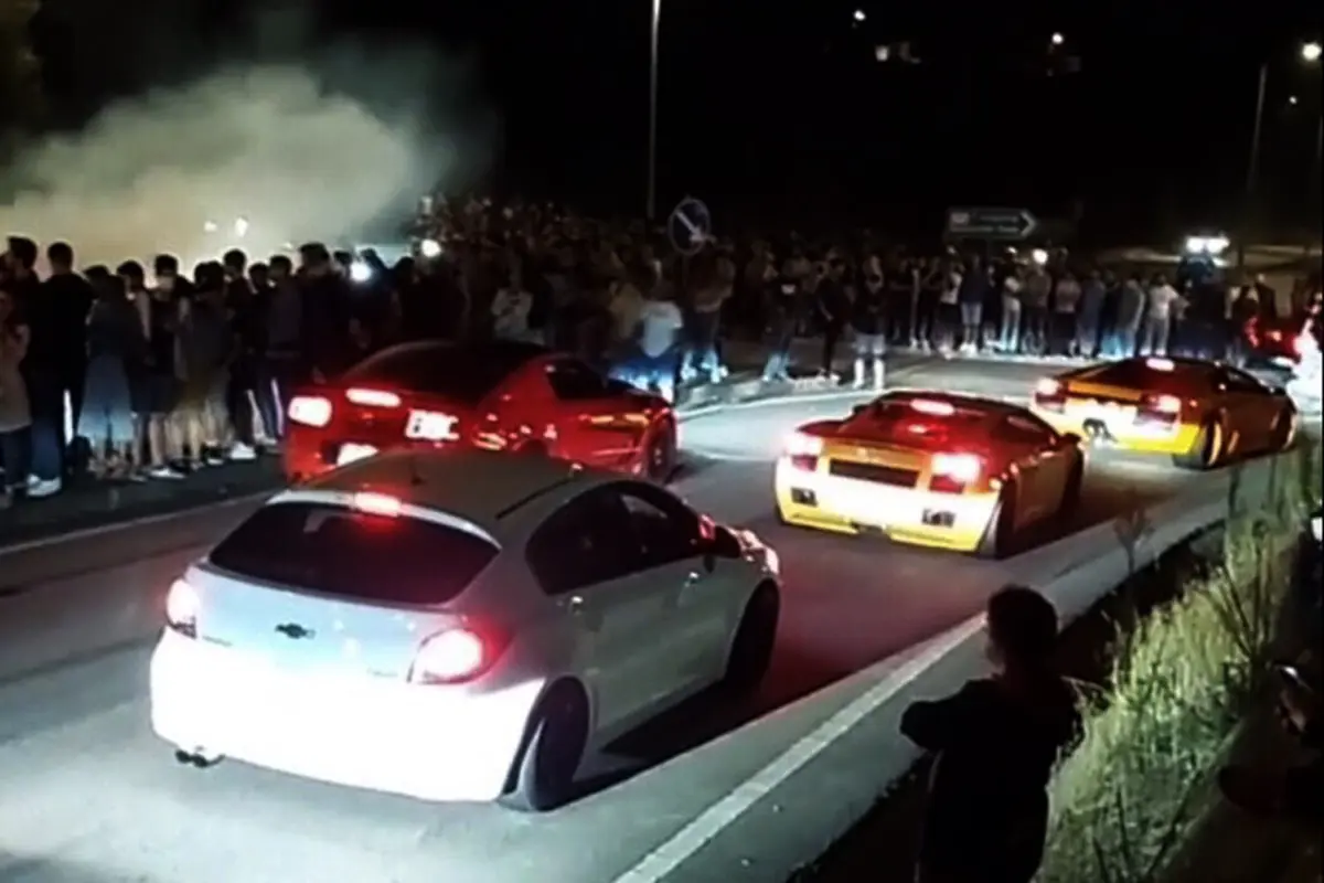 Três detidos e quatro veículos apreendidos em corridas ilegais no Barreiro