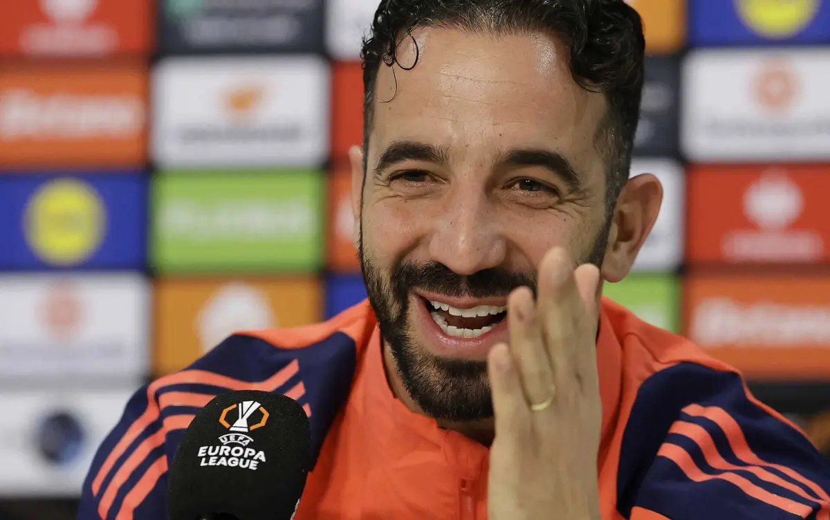 Ruben Amorim, treinador do Manchester United