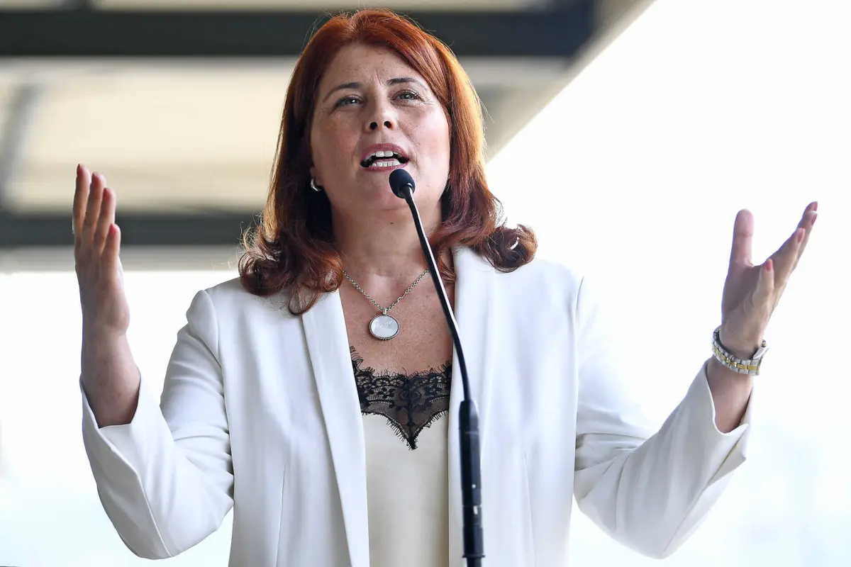 A presidente da Câmara do Marco de Canaveses Cristina Vieira