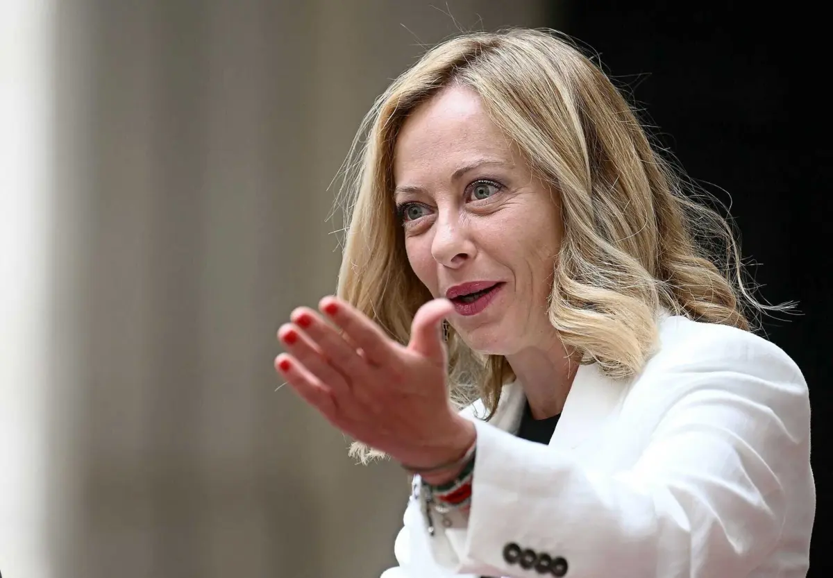 Imagem de contexto do artigo Meloni queixa-se por carta à presidente da Comissão Europeia