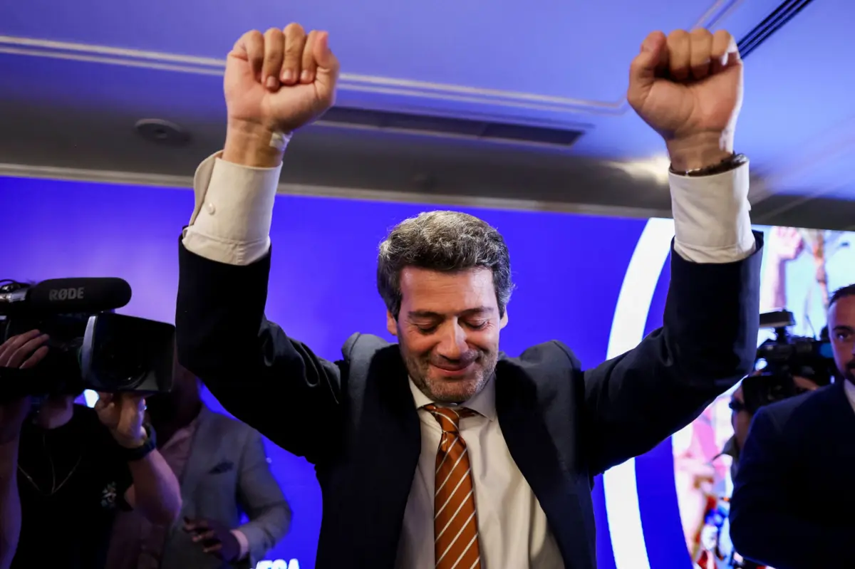 O presidente do Chega, André Ventura