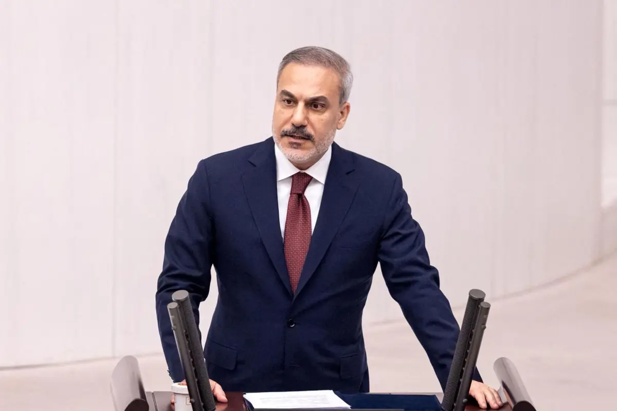O ministro dos Negócios Estrangeiros turco, Hakan Fidan