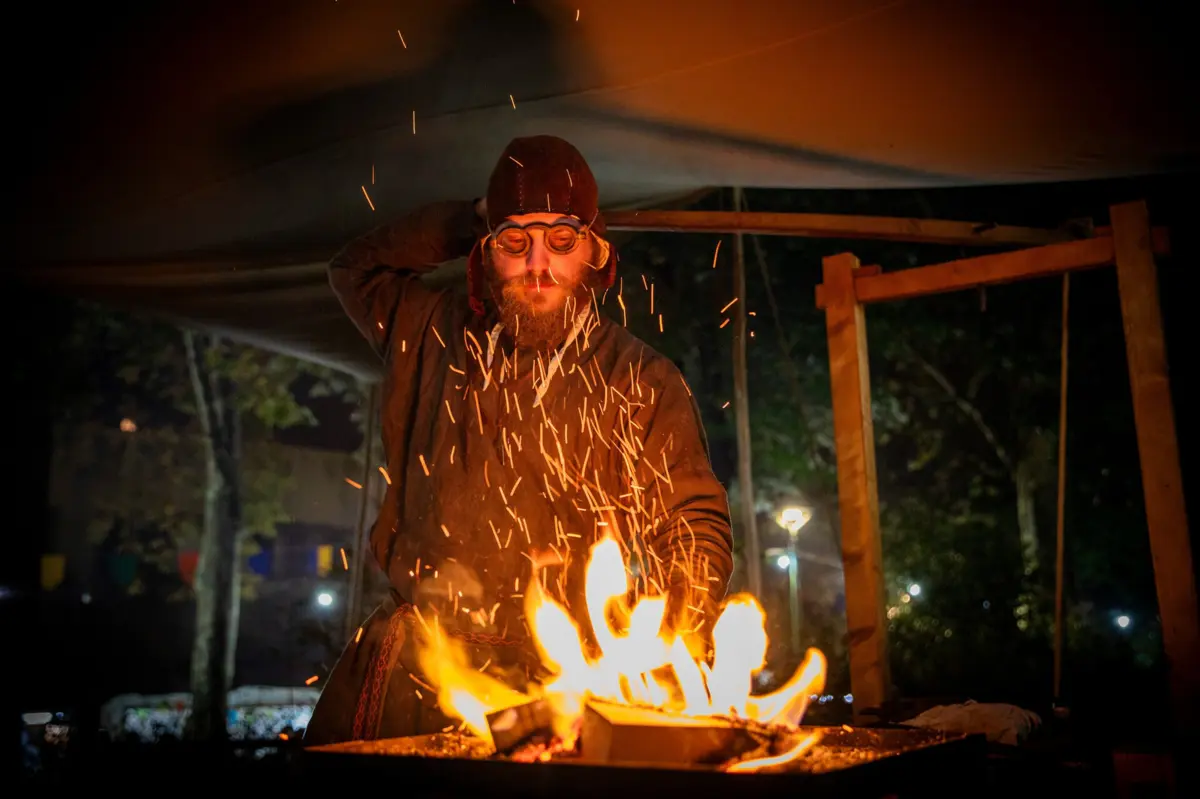 Artesãos vão recriar a vida na Idade Méda. A entrada é livre