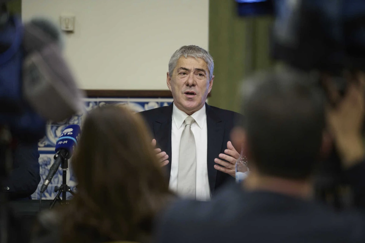 José Sócrates em conferência de Imprensa sobre a Operação Marquês