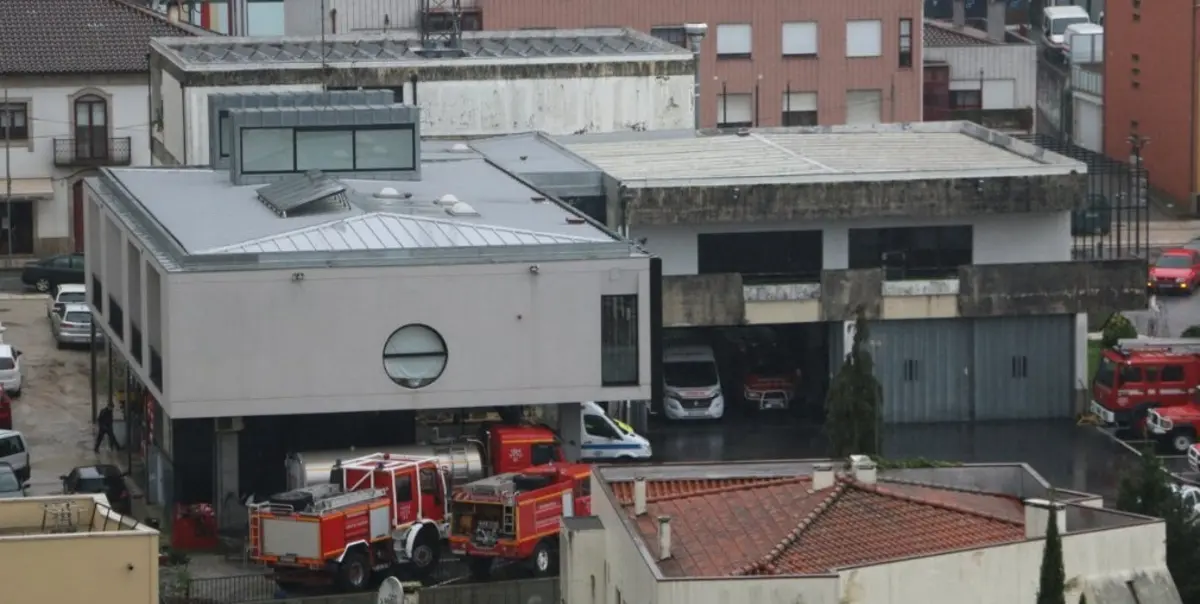 O quartel dos Bombeiros Voluntários de Arcos de Valdevez