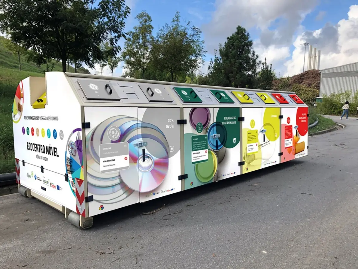 Ecocentro móvel que percorreu os diferentes concelhos