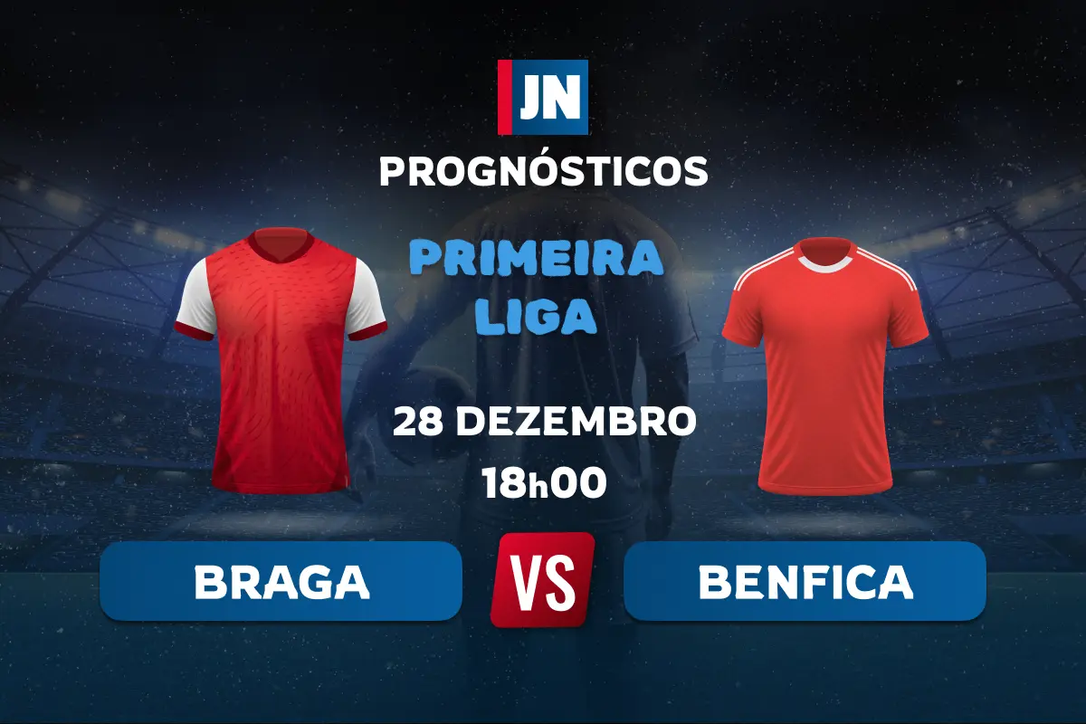 Braga vs Benfica - Primeira Liga - 28/12/2025