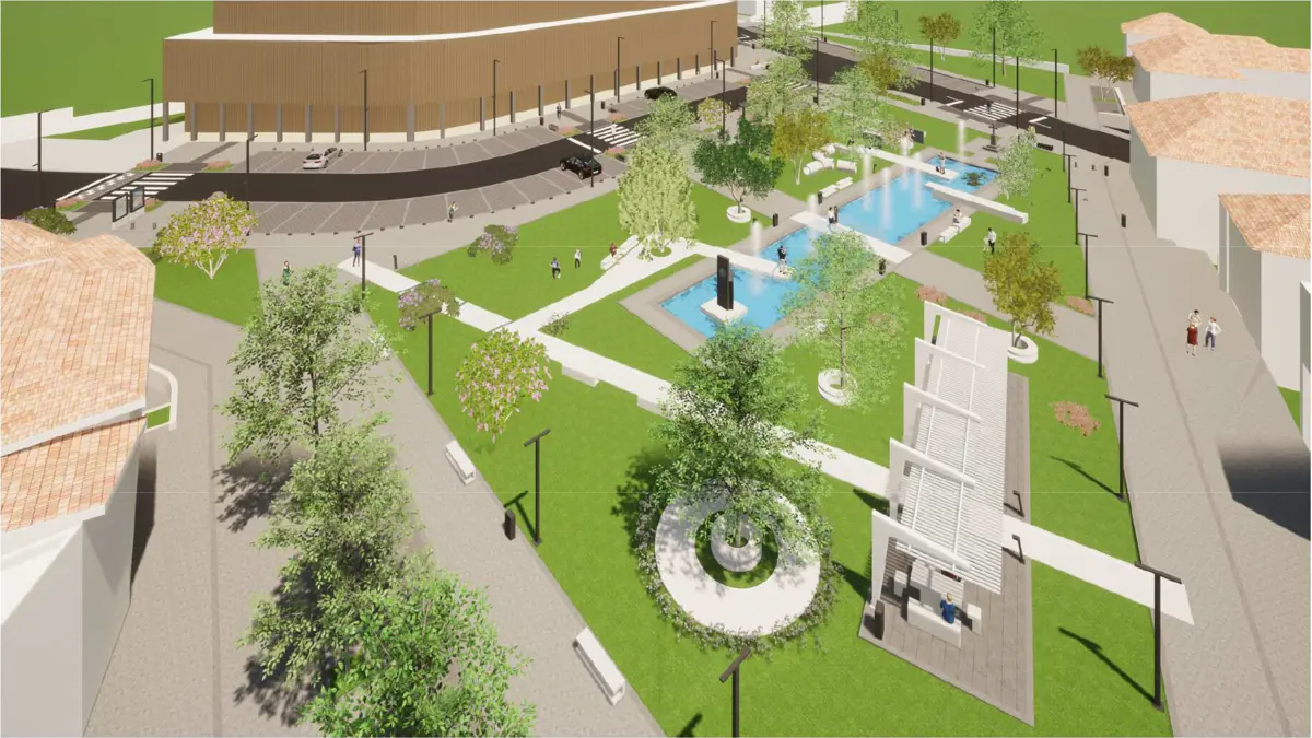 Imagem virtual mostra como ficará o espaço