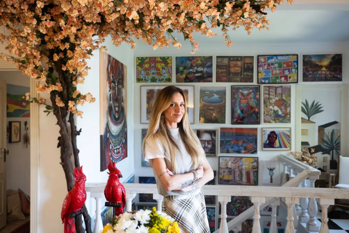 Madalena Abecassis abriu as portas de casa, em Cascais, à Notícias Magazine