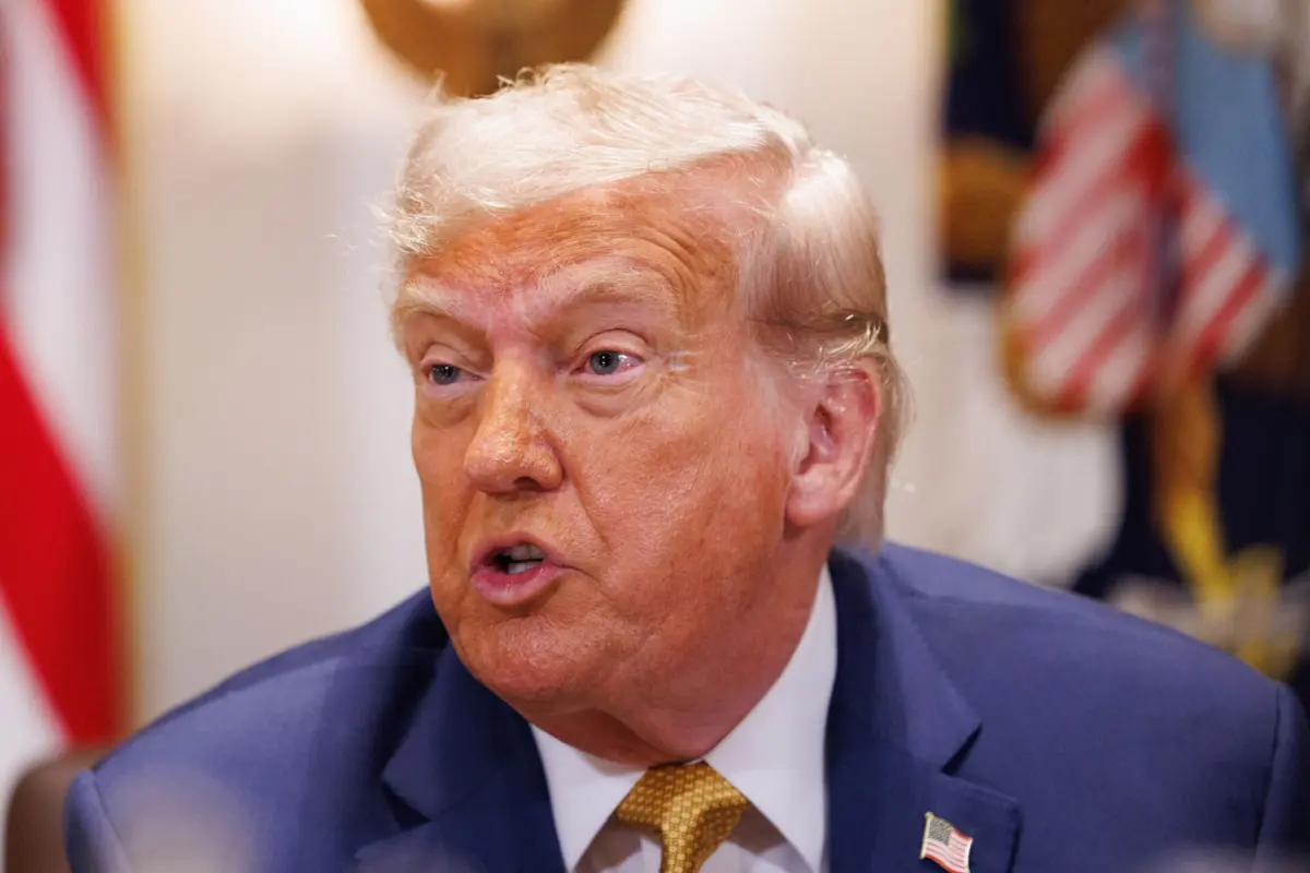 O presidente dos Estados Unidos, Donald Trump