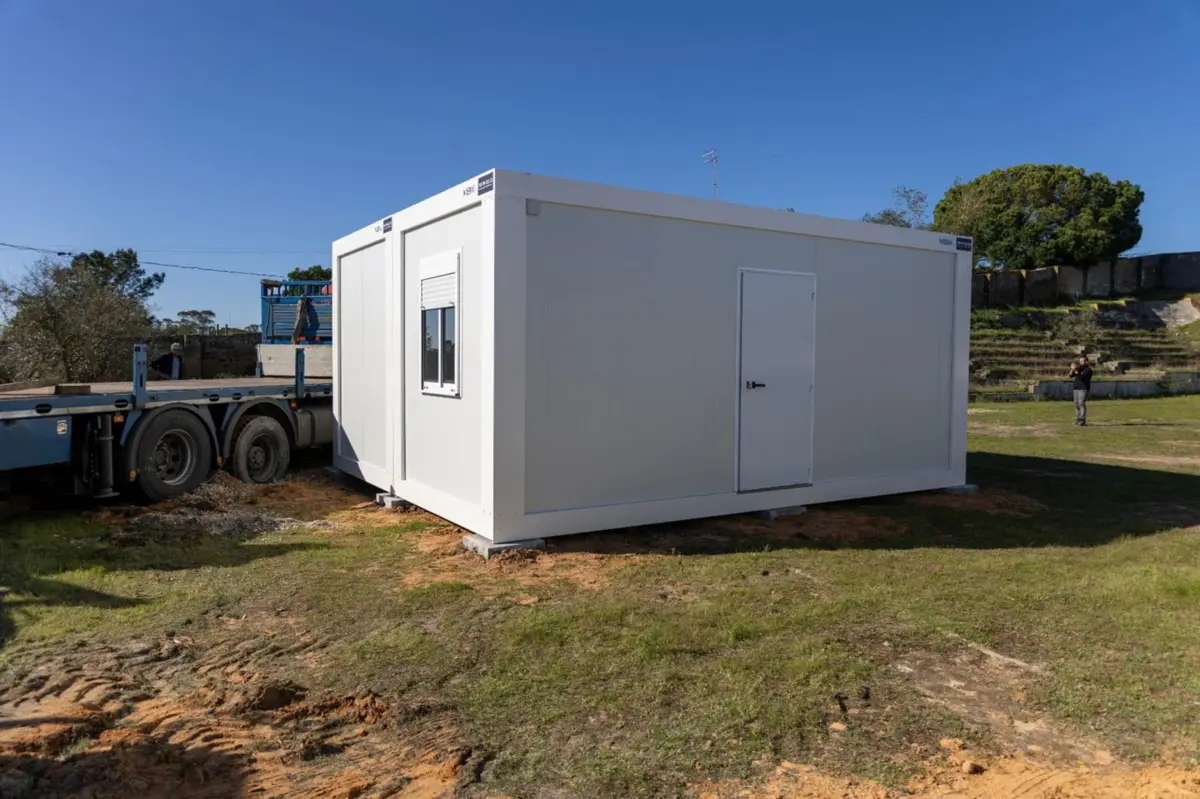 Casas modulares são solução provisória