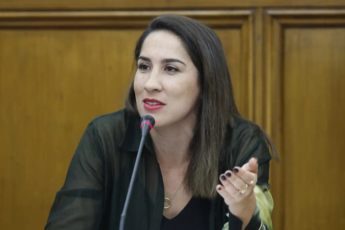 A ministra da Habitação Marina Gonçalves