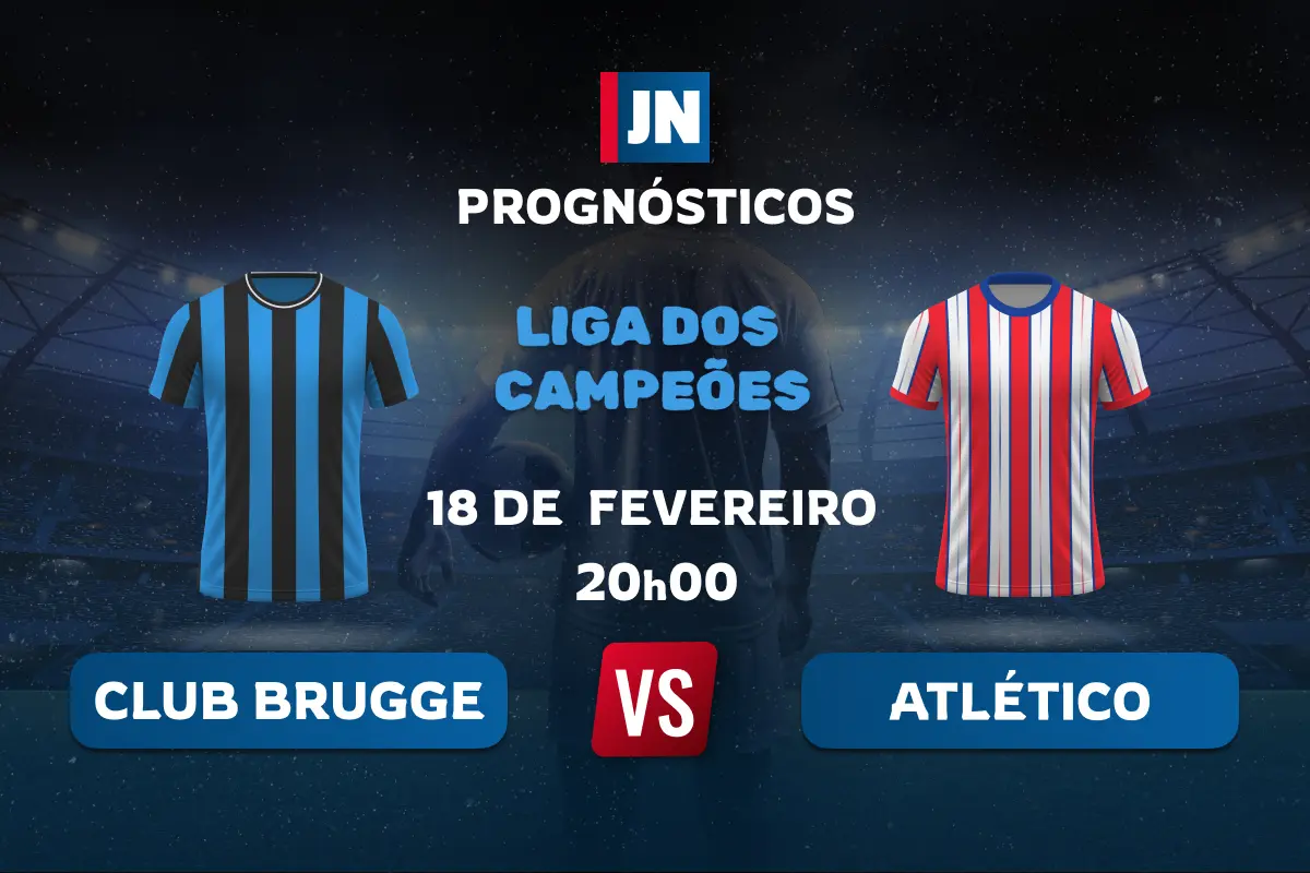 Club Brugge vs Atlético Madrid - Liga dos Campeões - 18/02/2026