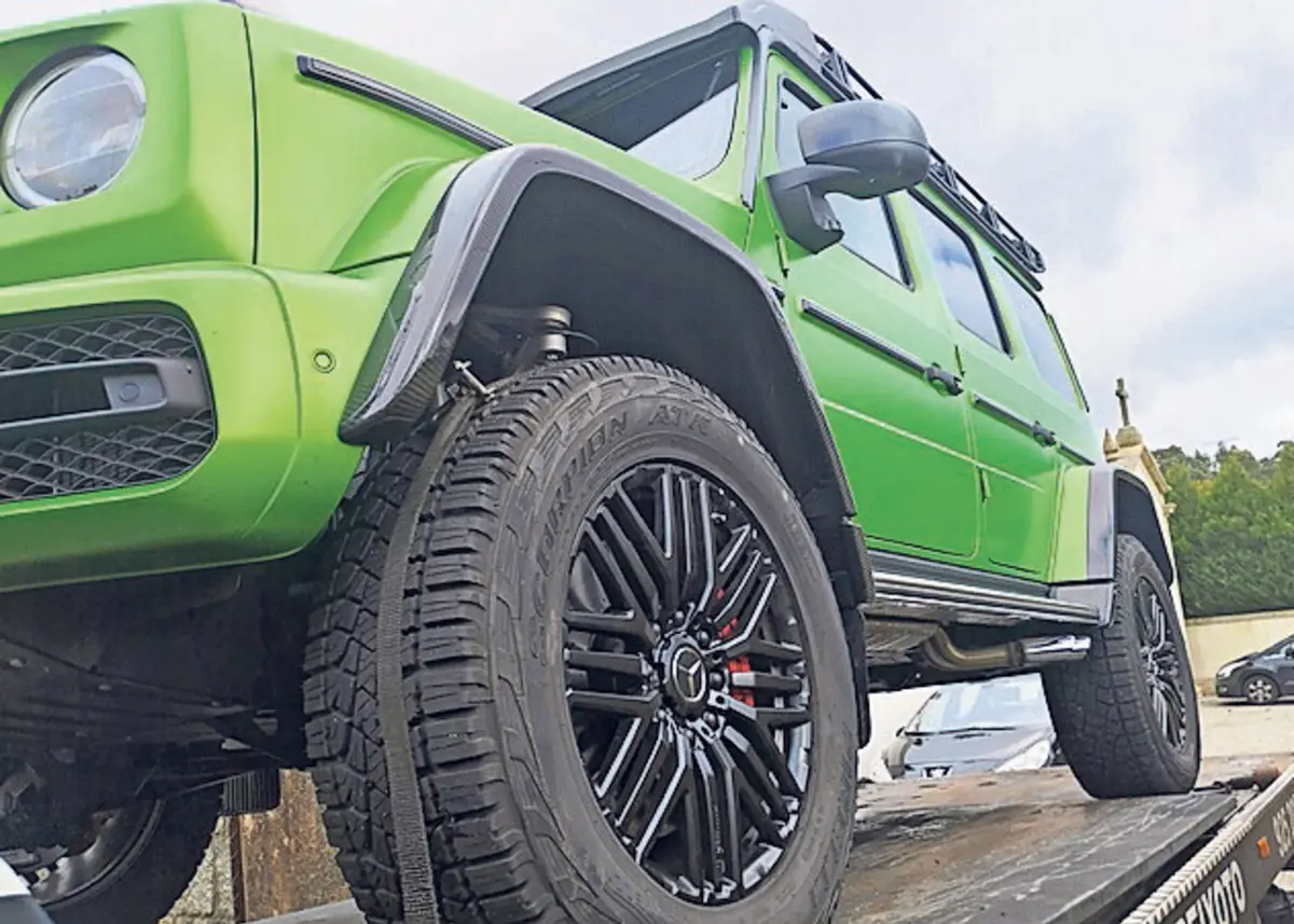 Jipe apreendido custa cerca de 265 mil euros