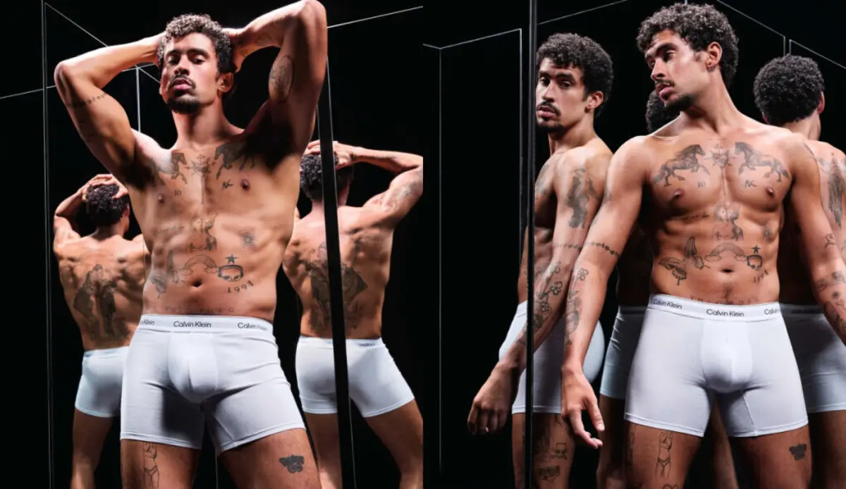 Imagem de contexto do artigo Bad Bunny leva fãs ao rubro em cuecas para nova campanha