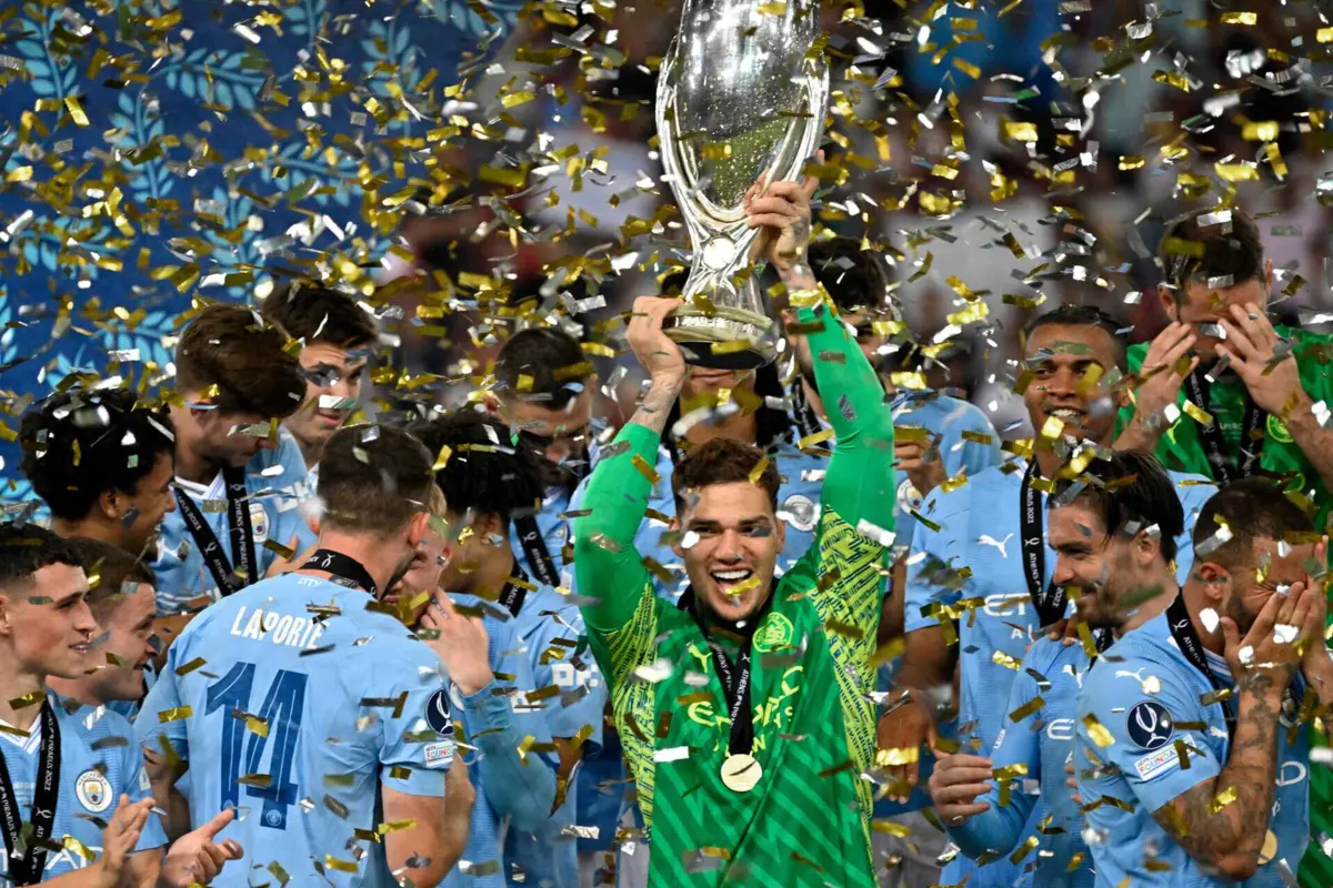 Manchester City conquistou a Supertaça