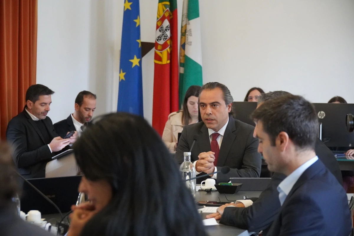 O presidente da Câmara, Ricardo Araújo