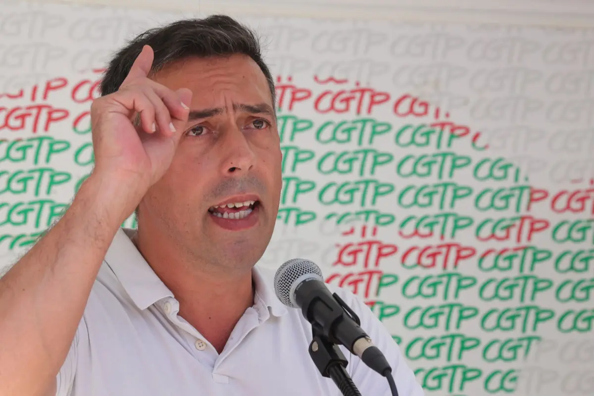 Tiago Oliveira, secretário-geral da CGTP