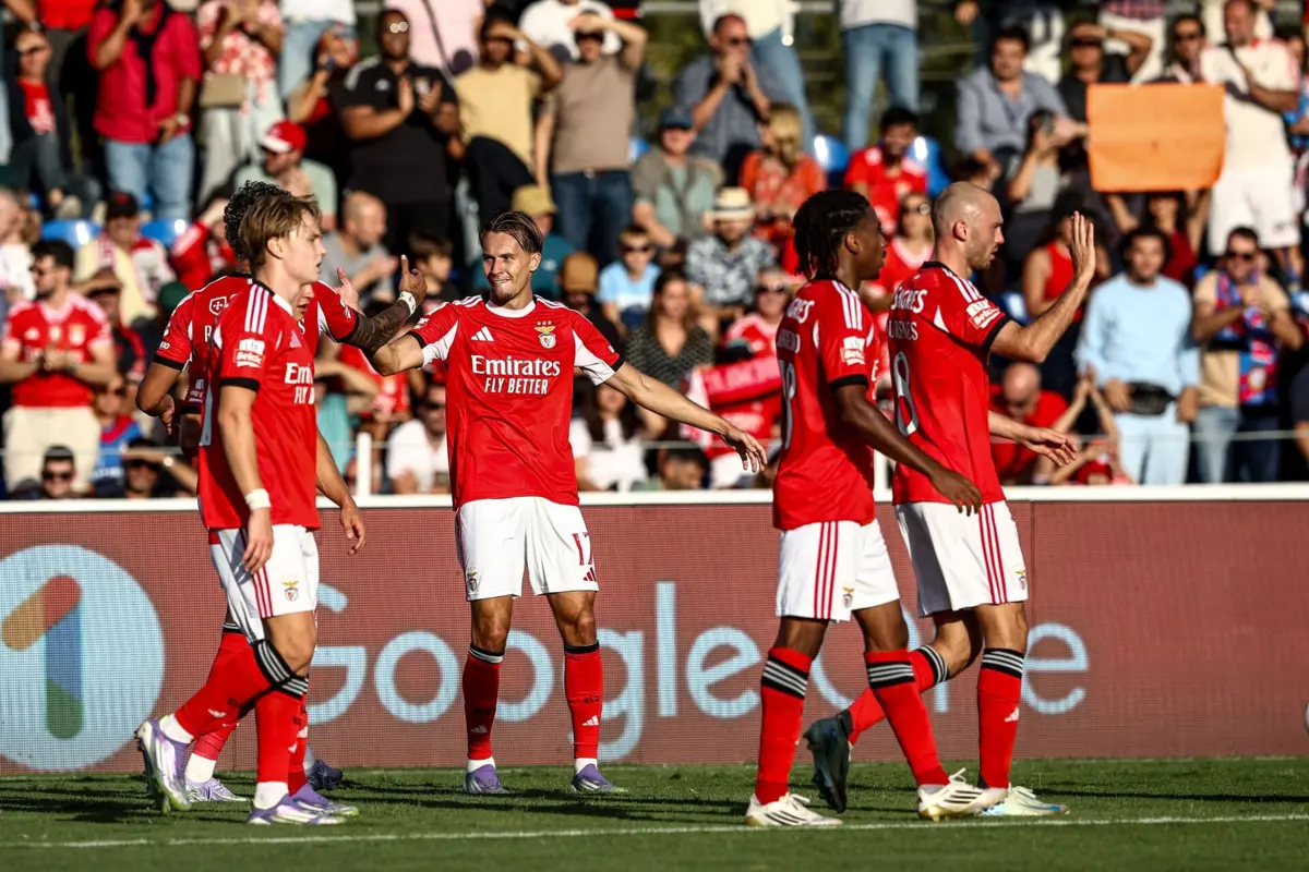 Benfica venceu o Alverca