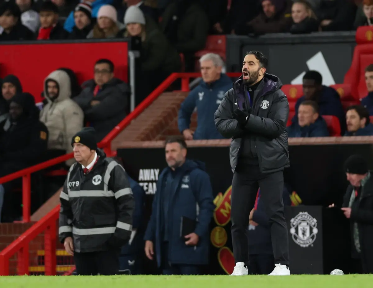 Ruben Amorim, treinador do Manchester United