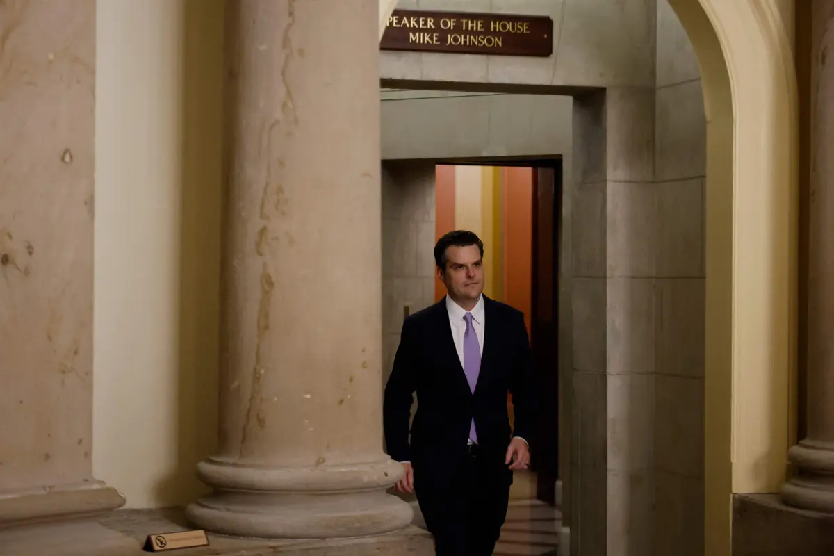 Matt Gaetz era até agora congressista na Câmara dos Representantes