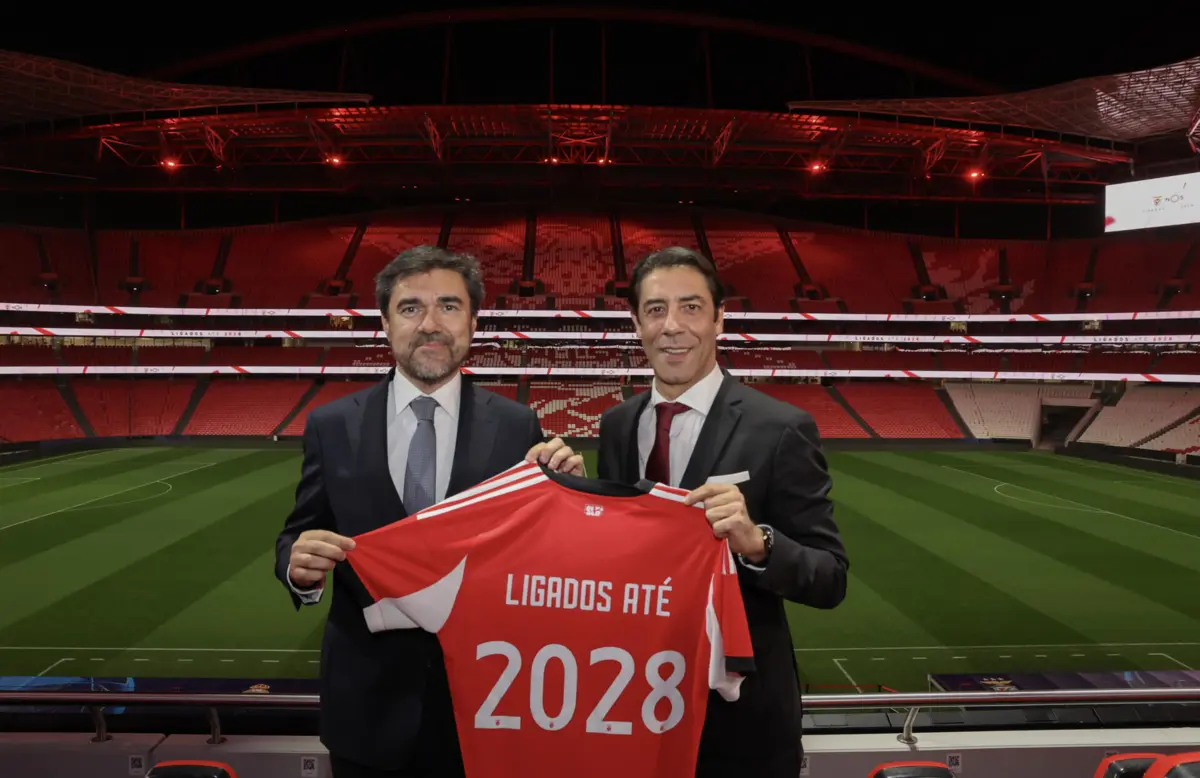 A NOS e o Benfica assinaram contrato até 2028