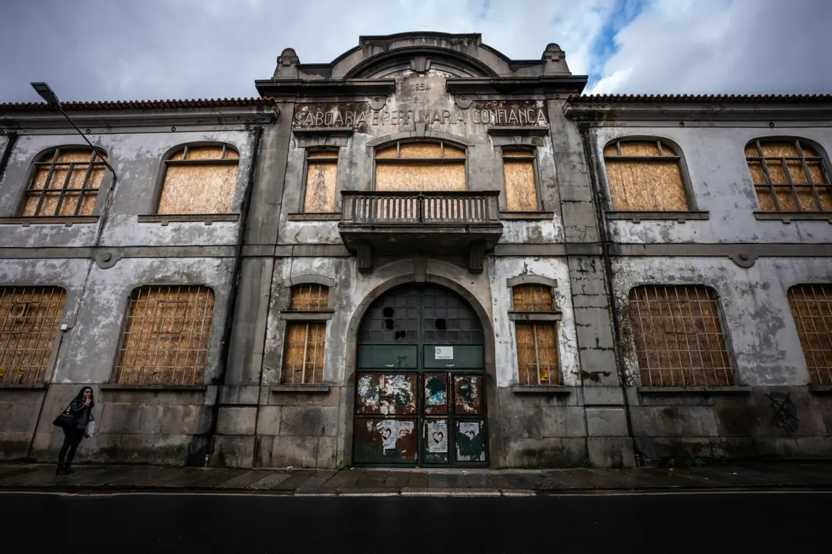Edifício da antiga Fábrica Confiança, desativada desde 2005