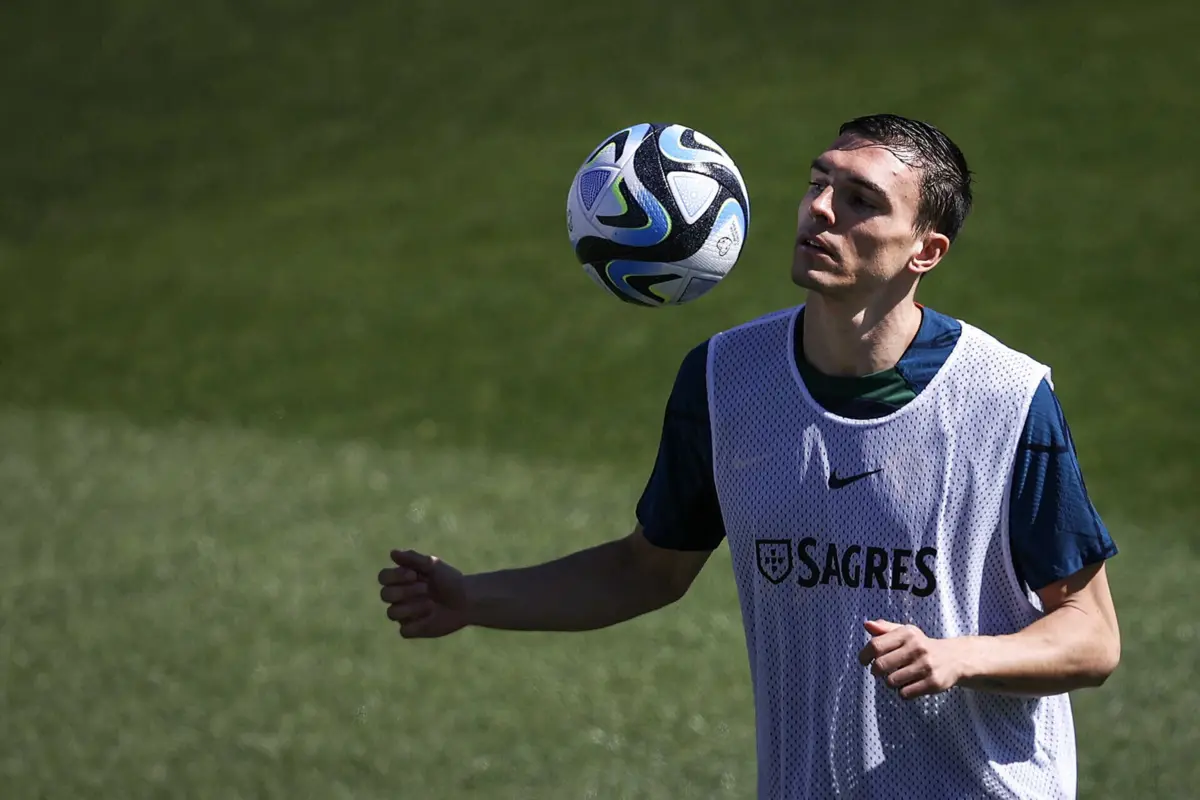 Imagem de contexto do artigo João Palhinha: "Quem jogar amanhã vai dar tudo para anular o Gyokeres"