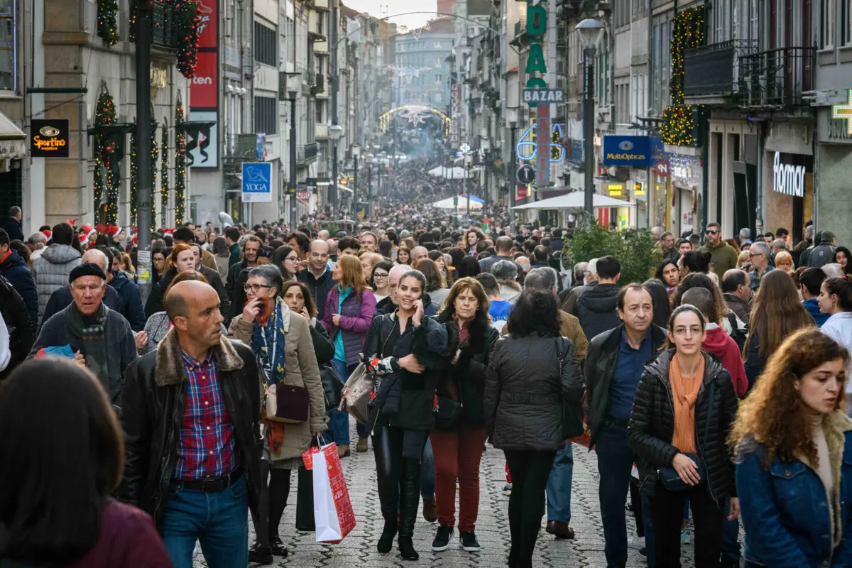 Rua de Santa Catarina, no Porto