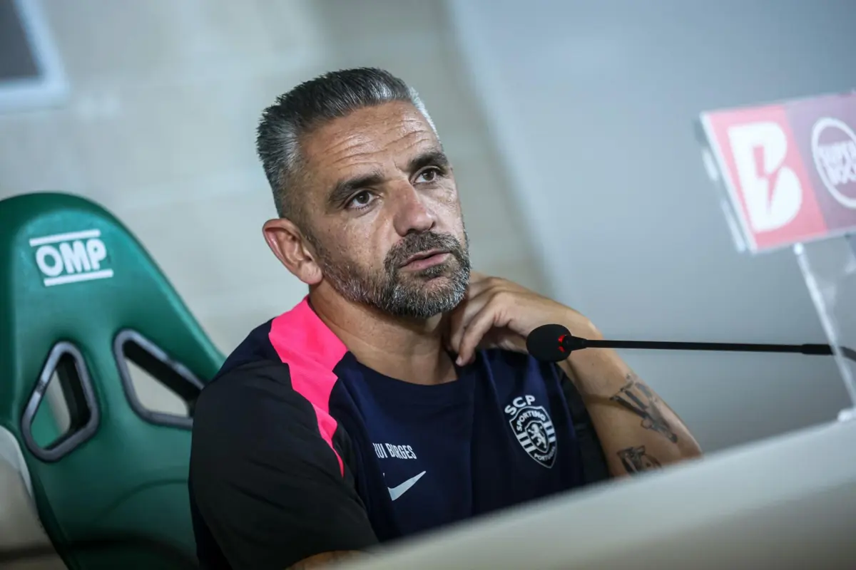 Rui Borges, treinador do Sporting