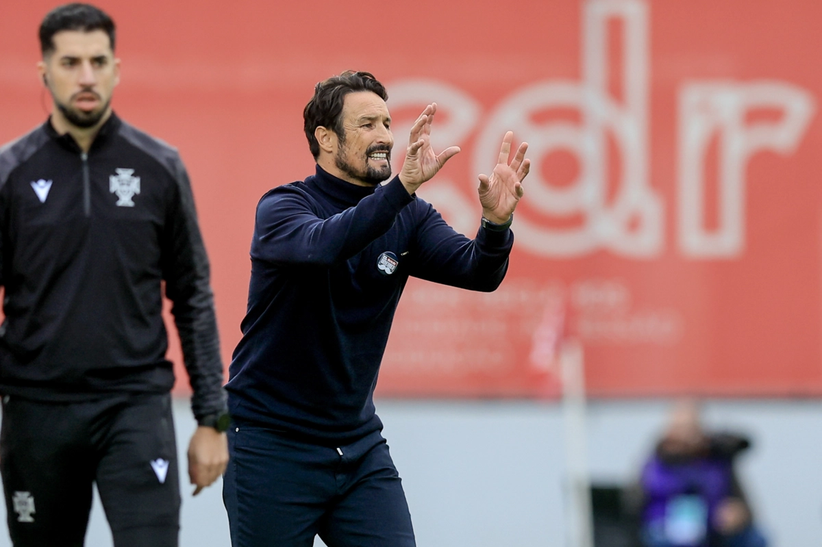 César Peixoto, treinador do Gil Vicente