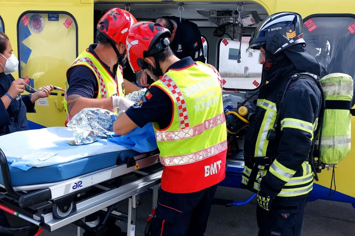 Imagem de contexto do artigo Bebé com um ano queimado com água a ferver em Tomar