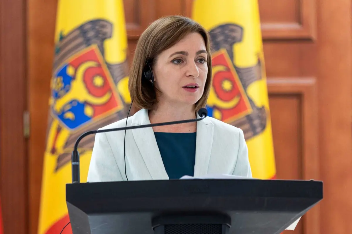 Maia Sandu recebeu o apoio de 55,33% dos moldavos