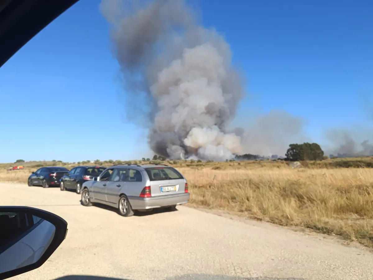 Imagem de contexto do artigo Incêndio "rondou" aeródromo de Castelo Branco