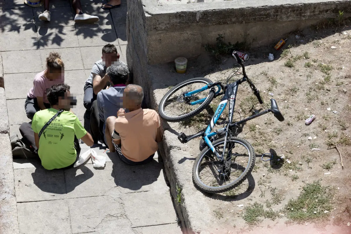 Já em agosto, o consumo na Sé fazia-se à vista de todos