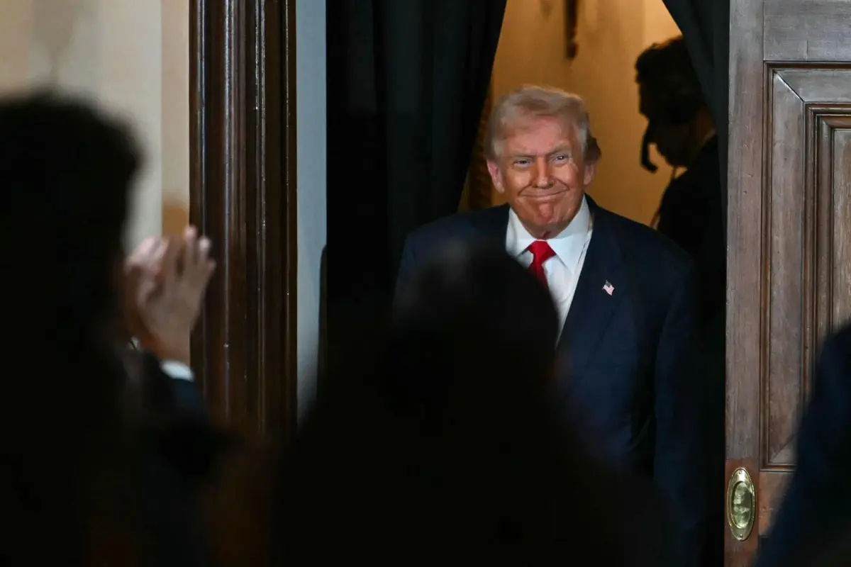 O presidente dos EUA Donald Trump