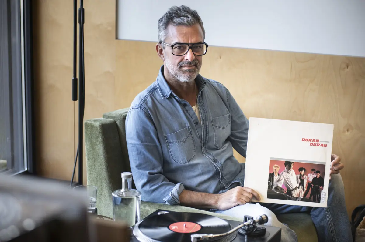 Luís Buchinho levou para a Fonoteca Municipal do Porto a sua cópia em vinil do primeiro disco dos Duran Djuran, de 1981.