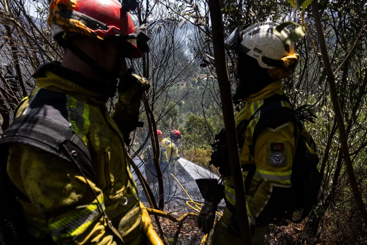 Bombeiros estiveram mobilizados em dezenas de incêndios nos últimos dias